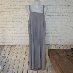 Elegant Sleeveless Gray Jumpsuit